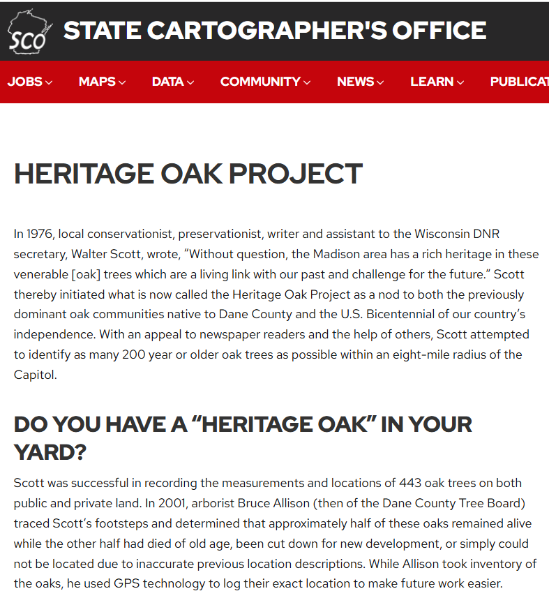 Heritage Oak Project